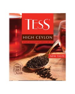 Чай черный Хай в пакетиках 2 25 г х 100 шт Tess