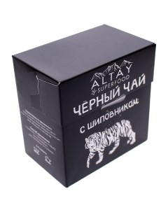Чай черный с шиповником в пирамидках 3 г x 10 шт Altay superfood