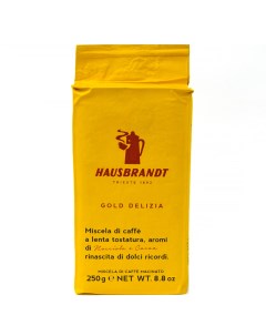Кофе молотый Gold Delizia 250 г Hausbrandt