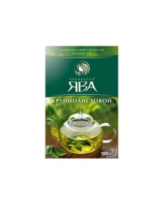 Чай зелёный Крупнолистовой 100 г Принцесса ява