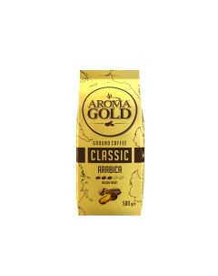 Кофе натуральны Gold молотый 500 г Aroma