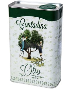 Натуральное Оливковое масло Extra Virgin Contadina Olio di Oliva 1л Vesuvio