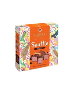 Конфеты Souffle со вкусом шоколада в тёмном шоколаде 360 г O`zera