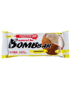 Протеиновый батончик Protein Bar 60 г кокос Bombbar