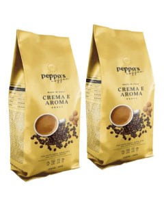 Кофе в зернах Crema e Aroma 2 кг Peppo's