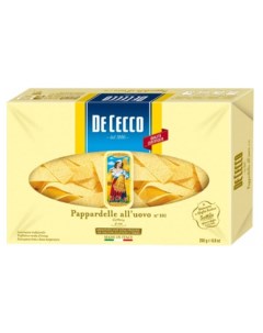 Макаронные изделия рappardelle аll uovo 101 250 г De cecco