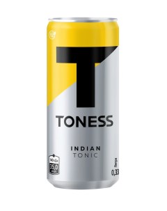Газированный напиток Indian Tonic 0 33 мл Toness