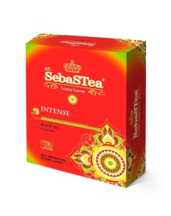 Чай чёрный Intense байховый мелколистовой 100 пакетиков Sebastea