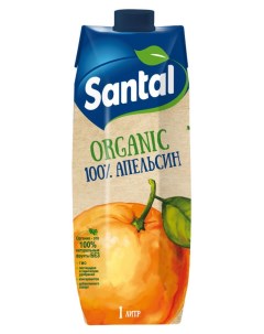 Сок Organic апельсин 1 л Santal