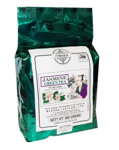 Чай листовой зеленый с ароматом жасмина 500 гамм Mlesna