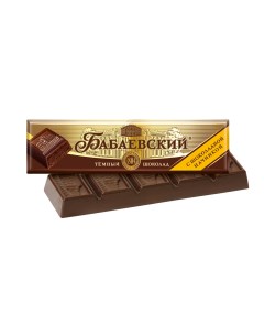 Шоколад темный с шоколадной начинкой 50 г Бабаевский