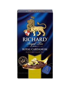 Чай Royal Cardamom черный с добавками 25 пакетиков Richard