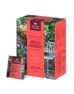 Чай чай нап Hibiscus and raspberry 100 пакx2гр Деловой стандарт