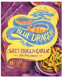 Соус Синий дракон сладкий чили и чеснок Blue dragon