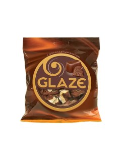 Конфеты Glaze с шоколадным вкусом 2 шт по 0 5 кг Яшкино