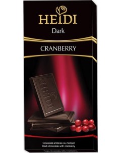 Шоколад Dark с клюквой 80 г Heidi