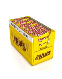 Шоколадный батончик Nuts 50гх30шт уп Nestle