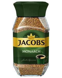 Кофе раствориймый Монарх Intens банка 190 г Jacobs