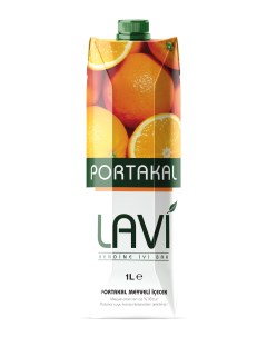 Напиток сокосодержащий негазированный апельсиновый 1 л Lavi