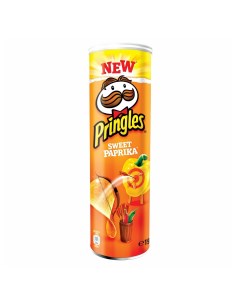 Картофельные чипсы со вкусом паприки 165 г Pringles
