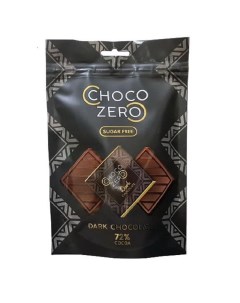 Шоколад порционный горький 72 без сах 100г Chocozero