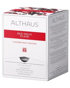 Чай фруктовый пакетированный Althaus Red Fruit Flash 15х4 г Nobrand