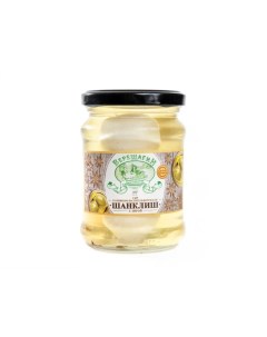 Сыр мягкий Верещагин Шанклиш в оливково растительном масле с зирой в стекле 250 мл Верещагинъ