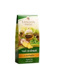 Чай Лондон Прайд зеленый имбирем 75 гр London pride
