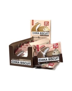 Печенье протеиновое Chikalab Chika Biscuit сливочный брауни 8 шт х 50 г Bombbar