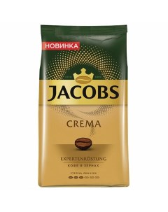 Кофе в зернах Crema 1000г вакуумная упаковка ш к 78882 8051592 Jacobs