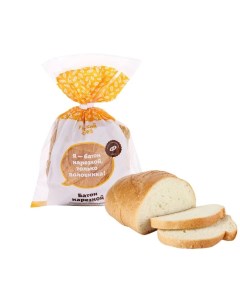 Хлеб белый Нарезной пшеничный 200 г Русский хлеб