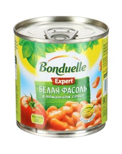 Фасоль белая в томатном соусе 425 мл Франция Bonduelle