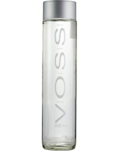 Вода питьевая негазированная стекло 0 8 л 12 штук в упаковке Voss