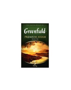 Чай черный листовой Premium Assam 100 г Greenfield