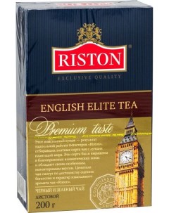 Чай черный и зеленый english elite tea 200 г Riston