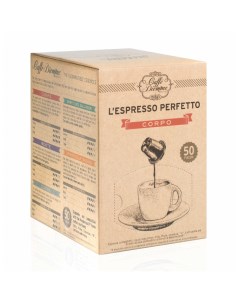 Кофе в капсулах Caffe L espresso Corpo 50 кап Diemme