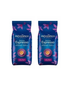 Кофе в зернах Espresso 2шт 1000 гр Movenpick