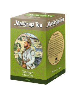 Чай Maharaja Ассам Тингри зелёный листовой высший сорт 200 г Maharaja tea
