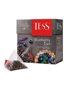 Чай Blueberry Tart черный с добавками 1 8гх20пир 1527 12 2шт Tess