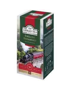 Чай Английский завтрак черный 25 фольг пакетиков по 2г Ahmad tea