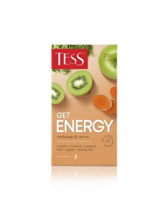 Чай Get Energy улун с добавками 1 5гх20шт уп Tess