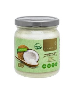 OrganicTai Органическое кокосовое масло пищевое первого холодного отжима 200 мл Organic tai