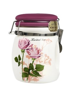 Чай черный листовой цейлонский Розовый цветочный кувшин 100 г Kwinst