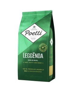 Кофе молотый Leggenda Original вакуумный пакет 250г Poetti