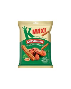Maxi сухарики со вкусом крылышек Баффало 60 г Кириешки