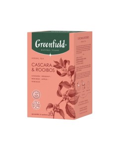 Чай Natural Tisane Cascara Rooibos травяной 20пак Greenfield