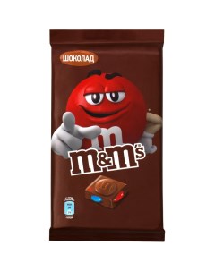 Шоколад M M s молочный с разноцв драже 125г Mars