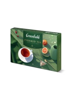 Чай Ассорти 6 видов 30 пак Greenfield
