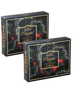 Чай черный Восточная коллекция Ассорти 2 шт по 60 пакетиков Basilur