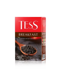 Чай Breakfast листовой черный 100г 1401 15 2шт Tess